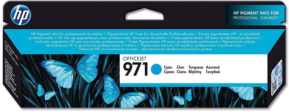 HP 971 Cyan - Original HP Ink Cartridge (CN622AE) — image 1
