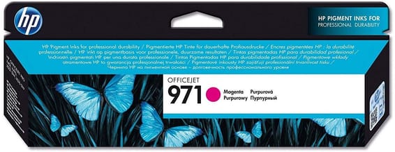 HP 971 Magenta - Cartouche d'encre HP d'origine (CN623AE)
