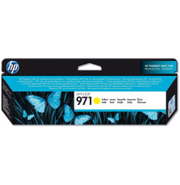 HP 971 Jaune - Cartouche d'encre HP d'origine (CN624AE)