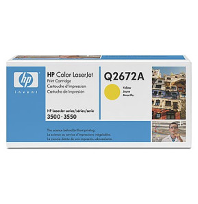 Cartouche de toner jaune HP LaserJet 309A (Q2672A)