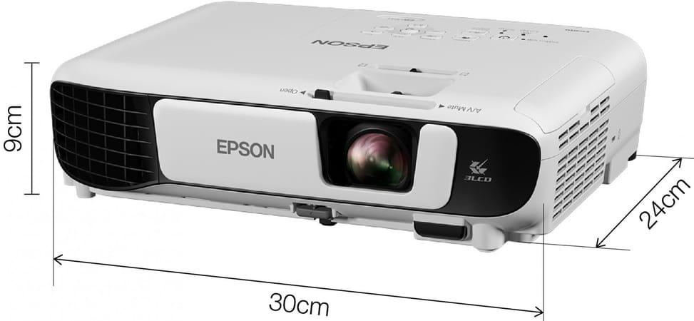 Vidéoprojecteur de bureau EPSON 3LCD EB-X41 XGA 3600 lumens (V11H843040)