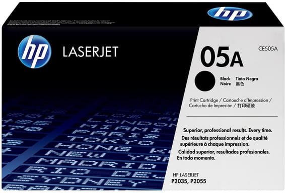 HP 05A Noir (CE505A) - Toner HP LaserJet d'origine