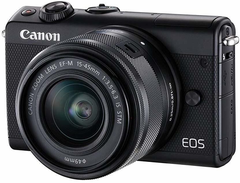 Appareil Photo Compact Canon EOS M100 avec Objectif EF-M 15-45mm (2209C012AA)
