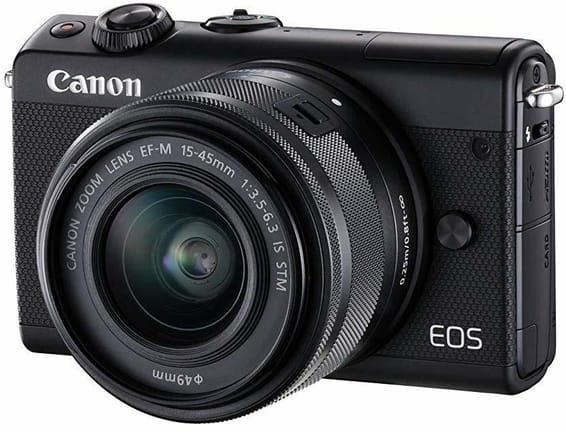 Appareil Photo Compact Canon EOS M100 avec Objectif EF-M 15-45mm (2209C012AA)