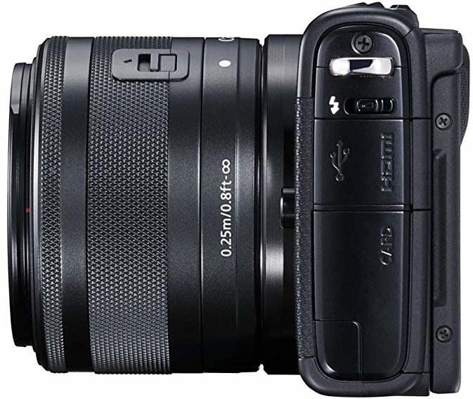 Appareil Photo Compact Canon EOS M100 avec Objectif EF-M 15-45mm (2209C012AA)