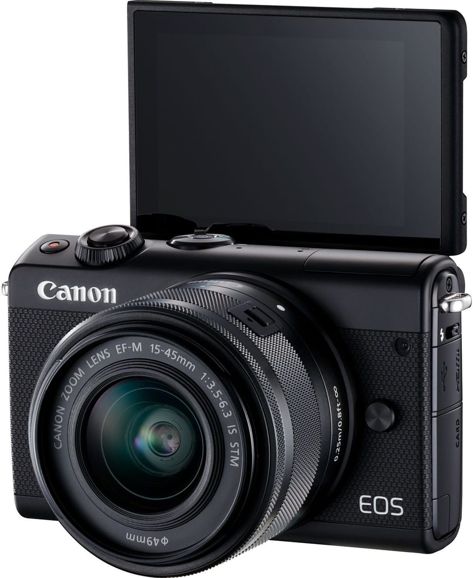 Appareil Photo Compact Canon EOS M100 avec Objectif EF-M 15-45mm (2209C012AA)