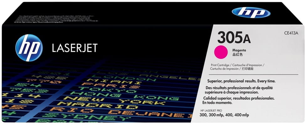 HP 305A Magenta (CE413A) - Original HP LaserJet Toner — image 1