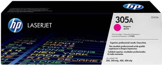 HP 305A Magenta (CE413A) - Toner HP LaserJet d'origine