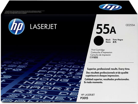 HP 55A Noir (CE255A) - Toner HP LaserJet d'origine