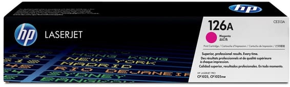 HP 126A Magenta (CE313A) - Toner HP LaserJet d'origine