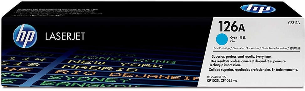 HP 126A Cyan (CE311A) - Original HP LaserJet Toner — image 1
