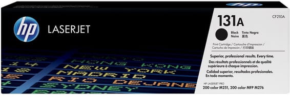 HP 131A Noir (CF210A) - Toner HP LaserJet d'origine