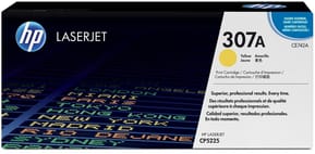 HP 307A Jaune (CE742A) - Toner HP LaserJet d'origine