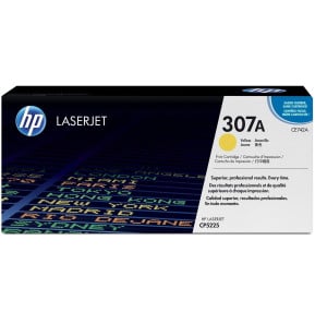 Cartouche de toner jaune HP LaserJet 307A (CE742A)