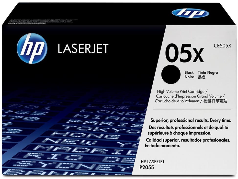 HP 05X Black (CE505X) - Original HP LaserJet Toner — image 1