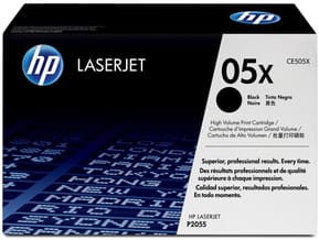 HP 05X Noir (CE505X) - Toner HP LaserJet d'origine