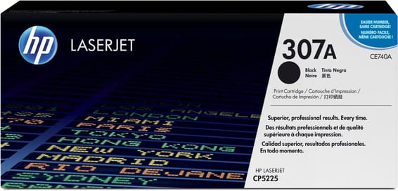 HP 307A Noir (CE740A) - Toner HP LaserJet d'origine
