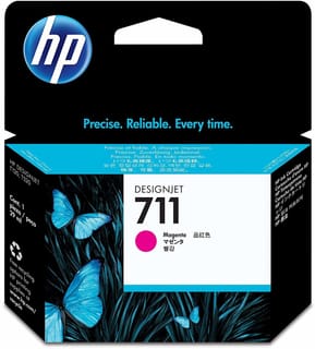 HP 711 Magenta - Cartouche d'encre HP d'origine (CZ131A)
