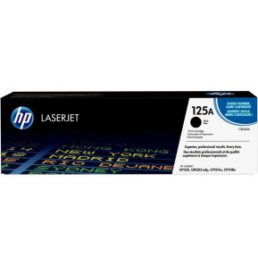 Cartouche d'impression noire HP LaserJet 125A (CB540A)