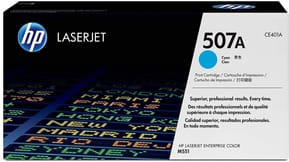 HP 507A Cyan (CE401A) - Toner HP LaserJet d'origine