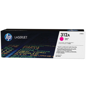 Cartouche de toner magenta authentique HP LaserJet 312A (CF383A)