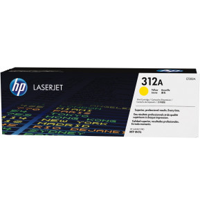 Cartouche de toner jaune authentique HP LaserJet 312A (CF382A)