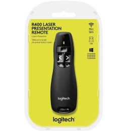 Logitech Wireless Presenter R400 - Télécommande de présentation