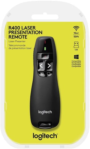 Logitech Wireless Presenter R400 - Presentation Remote