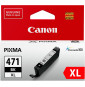 Cartouche d'encre d'origine Canon CLI-471XL BK Noir