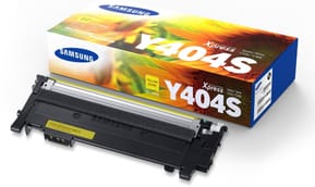 Samsung CLT-Y404S Jaune - Toner Samsung d'origine (SU456A)