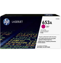 Cartouche de toner magenta originale HP LaserJet 653A (CF323A)