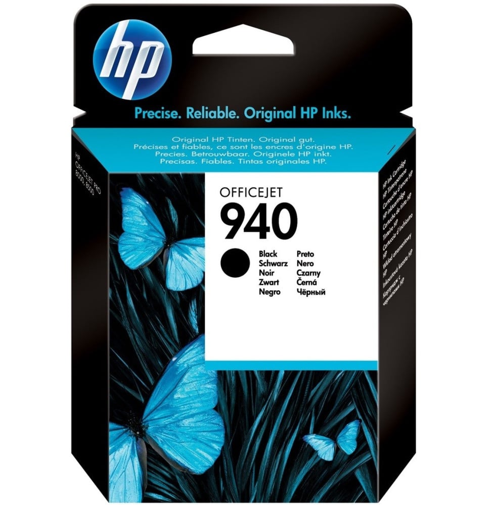 Cartouche d'encre noire HP 940 Officejet (C4902AE)