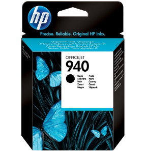 Cartouche d'encre noire HP 940 Officejet (C4902AE)