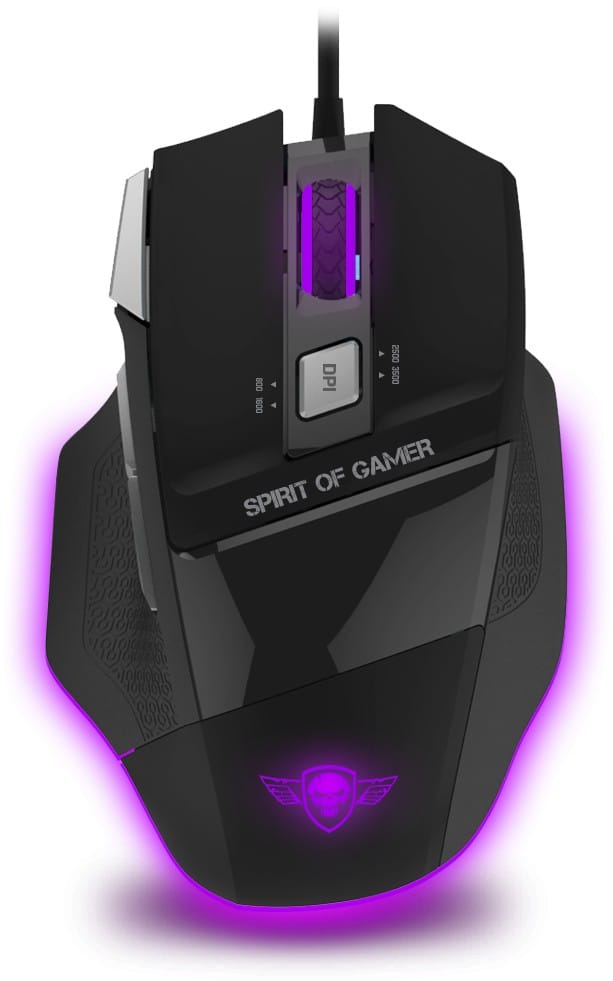 Souris de jeu SpiritOfGamer Pro-M8 - 3500 DPI (S-G928LE)