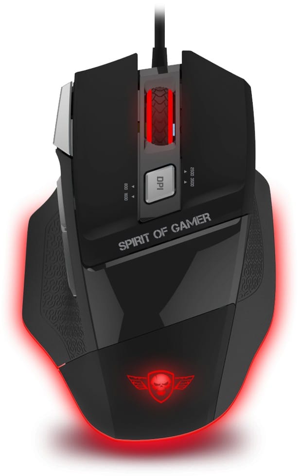 Souris de jeu SpiritOfGamer Pro-M8 - 3500 DPI (S-G928LE)