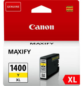 Cartouche d'encre Canon PGI-1400XL Y  Jaune