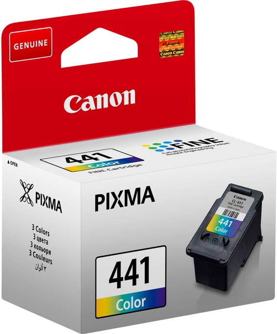 Canon CL-441 Couleurs - Cartouche d'encre Canon d'origine (5221B001AA)