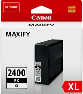 Canon PGI-2400XL BK Noir - Cartouche d'encre grande capacité Canon d'origine (9257B001AA) — image 3