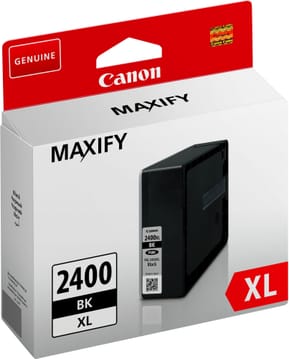 Canon PGI-2400XL BK Noir - Cartouche d'encre grande capacité Canon d'origine (9257B001AA)