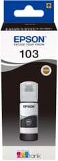 Epson 103 Noir - Bouteille d'encre Epson EcoTank d'origine (C13T00S14A)