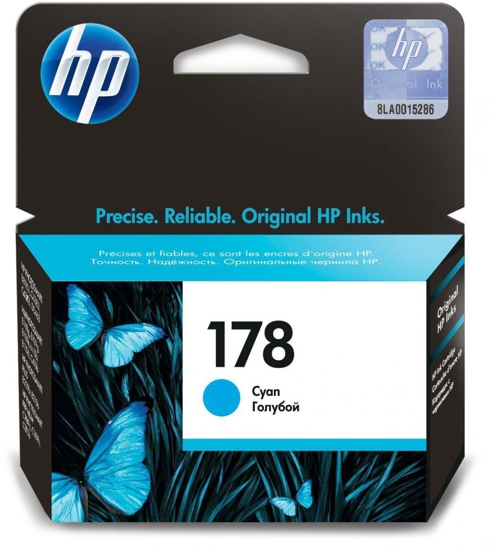 HP 178 Cyan - Cartouche d'encre HP d'origine (CB318HE) prix Maroc