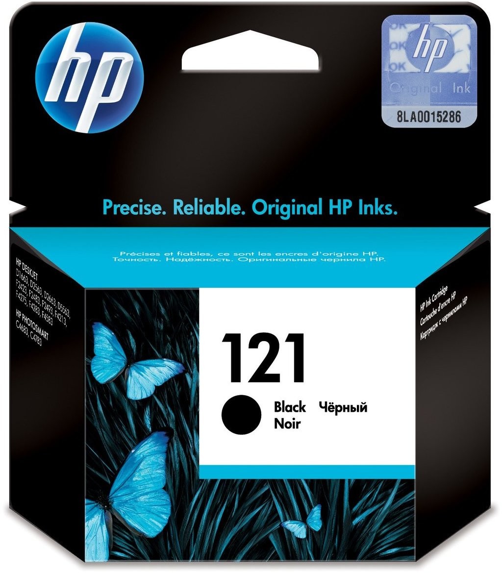 HP 121 Noir - Cartouche d'encre HP d'origine (CC640HE) prix Maroc