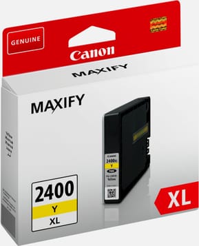 خرطوشة حبر Canon أصلية عالية السعة Canon PGI-2400XL Y أصفر (9276B001AA)