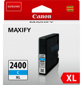 Cartouche d'encre Canon PGI-2400XL C Cyan