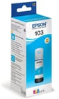 Epson 103 Cyan - Bouteille d'encre Epson EcoTank d'origine (C13T00S24A)