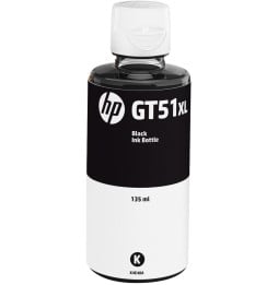 Bouteille d'encre noire authentique HP GT51XL Original 135 mL (X4E40AE)