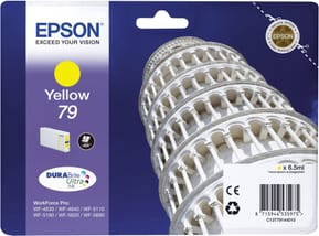 Epson 79 Jaune - Cartouche d'encre Epson "TOUR DE PISE" d'origine (C13T79144010)