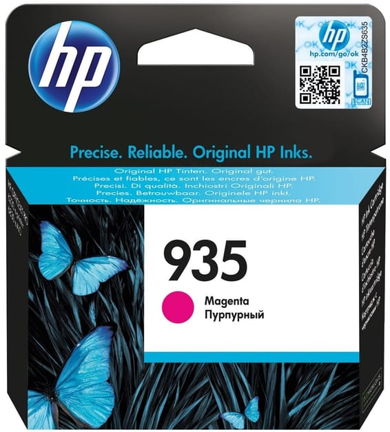 HP 935 Magenta - Cartouche d'encre HP d'origine (C2P21AE)