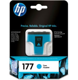 HP - Cartouche d'encre Cyan n° 177 - C8771HE