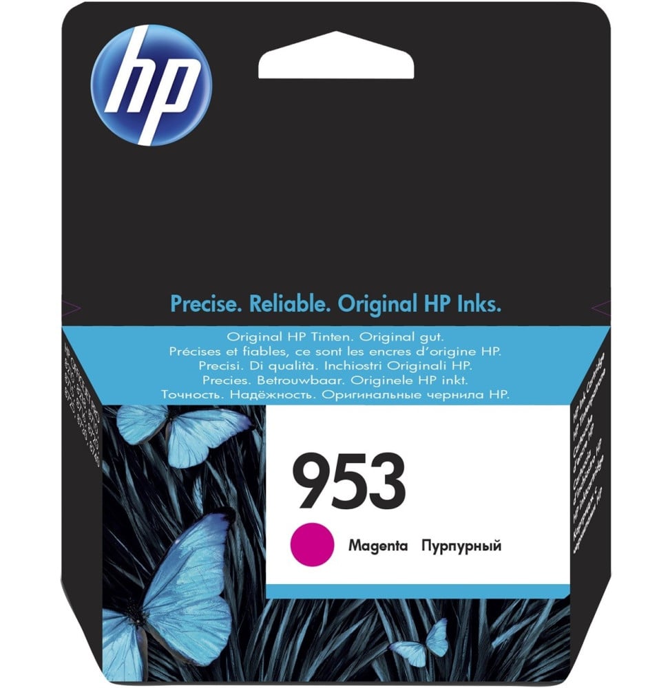 HP 953 Magenta, F6U13AE, Cartouche HP d'origine,…